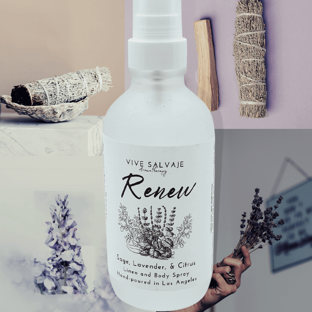 Renew Room & Linen Spray – Vive Salvaje